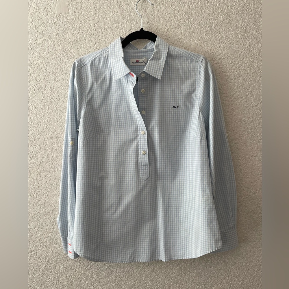 Vineyard Vines Women’s Gingham Popover